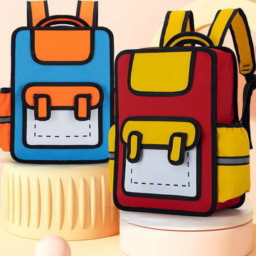 ToonPack - Cartoon 2D Graphic Backpack